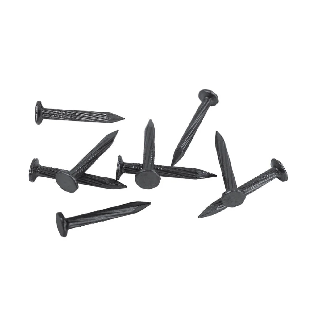 DuraDrive 1 in. 9-Gauge Bright Finish Fluted Spiral Shank Concrete Nails (4.5 lb. per Box) - Image 5