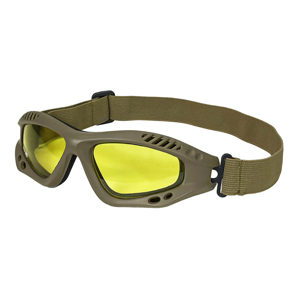 DuraDrive A04-01A Anti-Fog Anti-Scratch Amber Polycarbonate Safety Goggle - Image 2