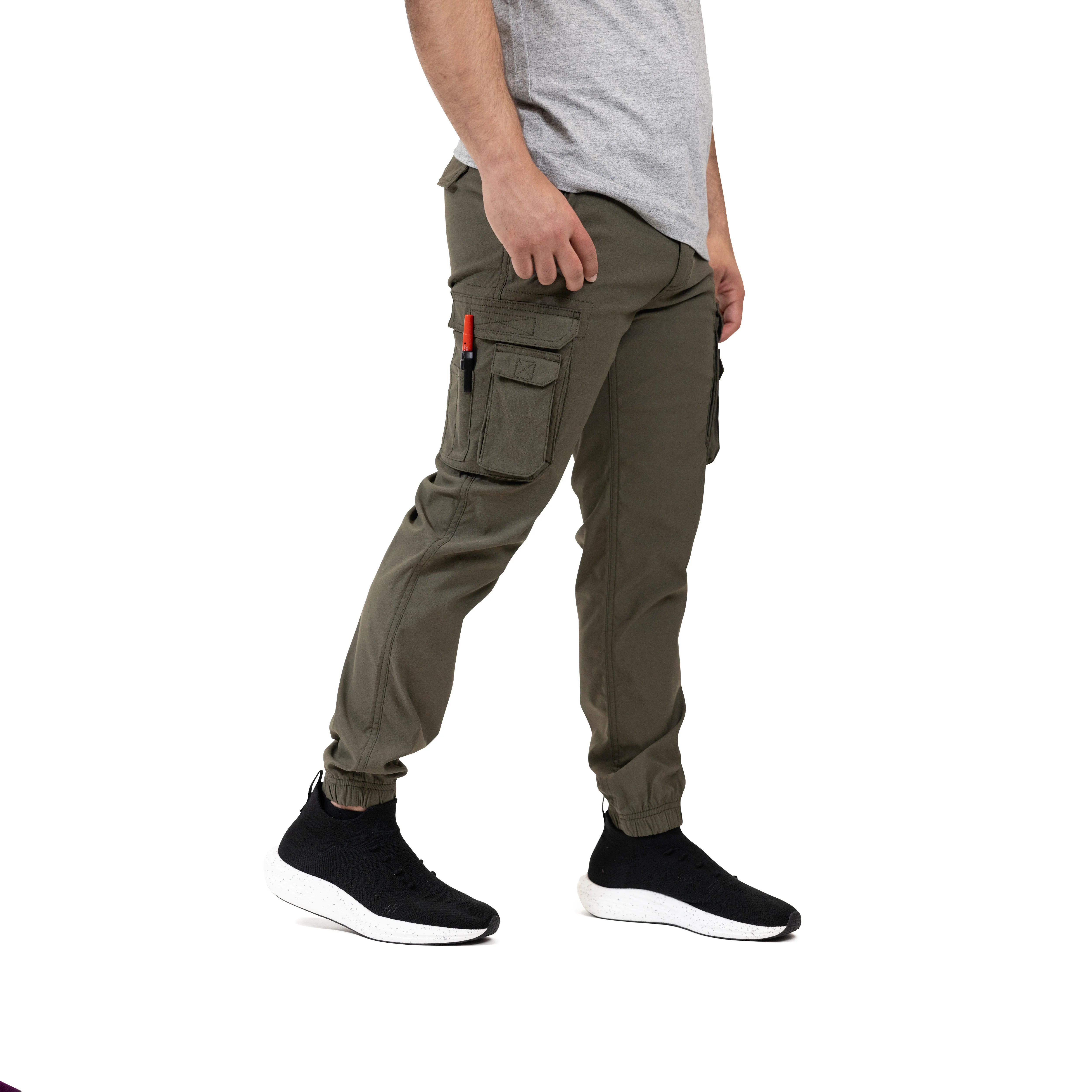 DuraDrive Elevate Flex-Fabric Cargo Work Joggers - Image 4