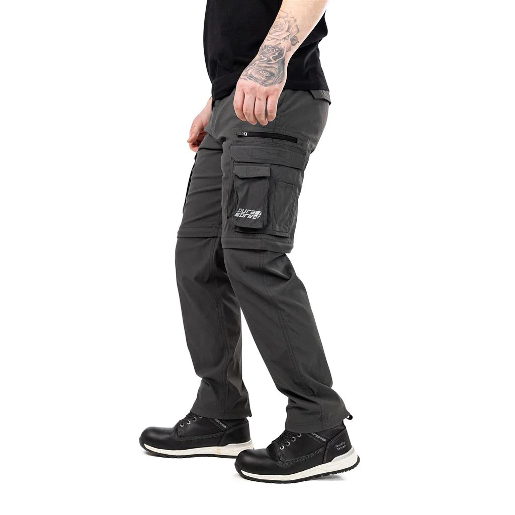 DuraDrive Elevate Flex-Fabric Convertible Cargo Work Pants - Image 13