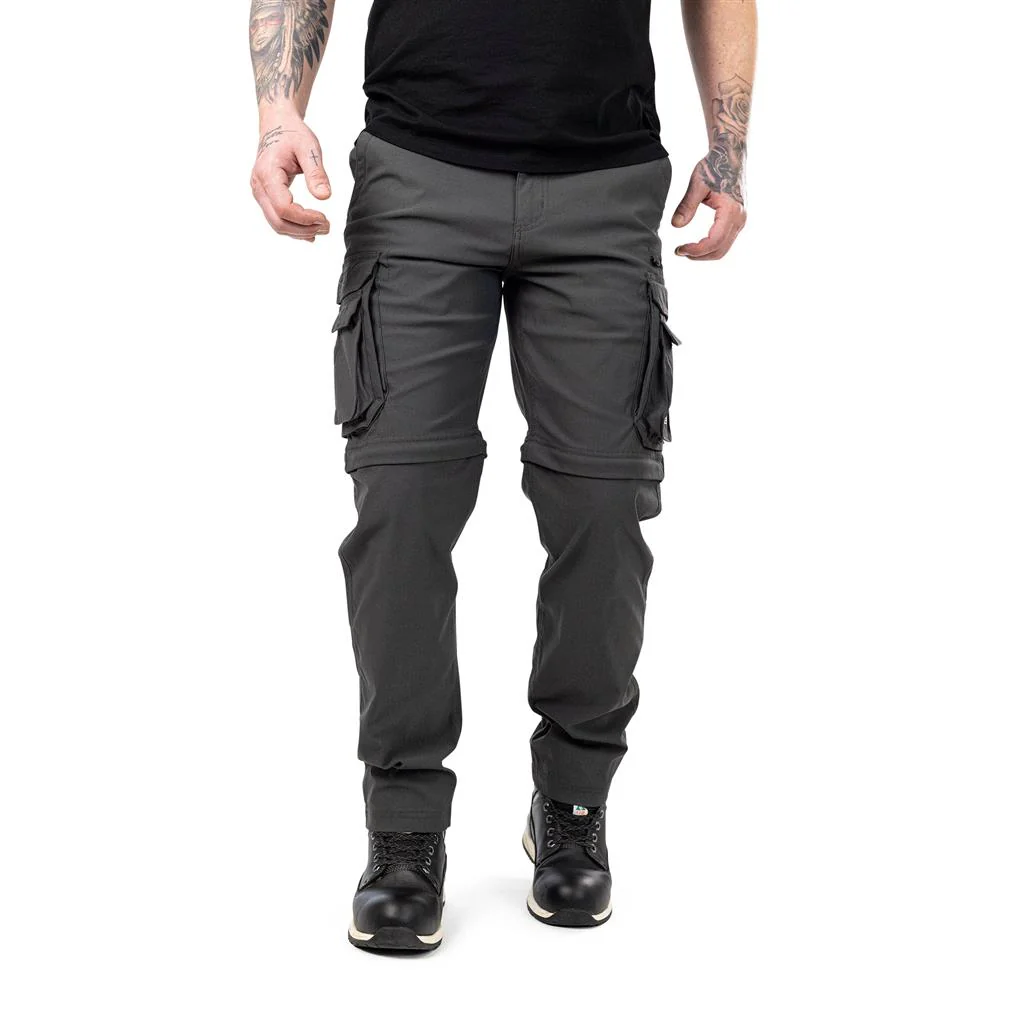 DuraDrive Elevate Flex-Fabric Convertible Cargo Work Pants - Image 14