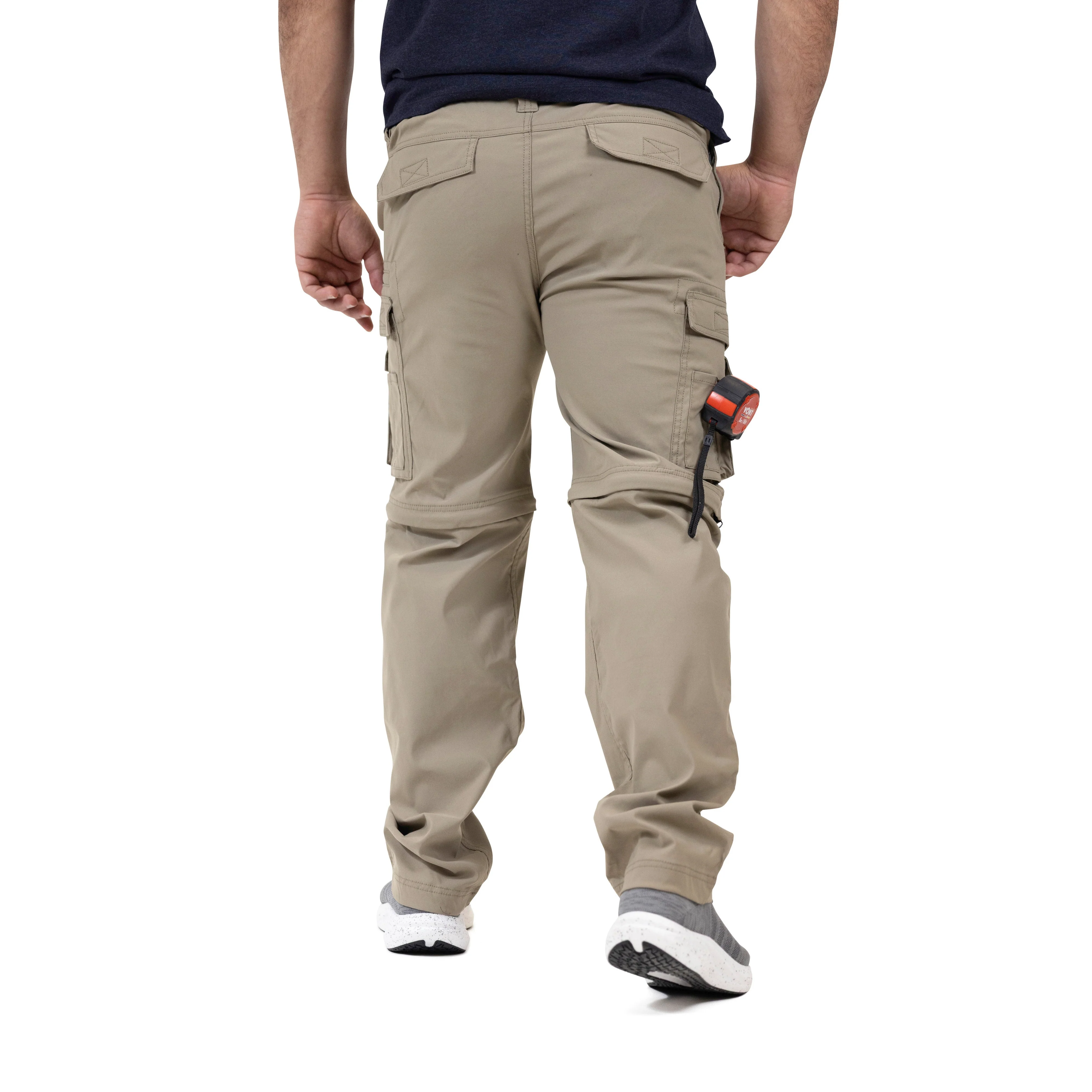 DuraDrive Elevate Flex-Fabric Convertible Cargo Work Pants - Image 8