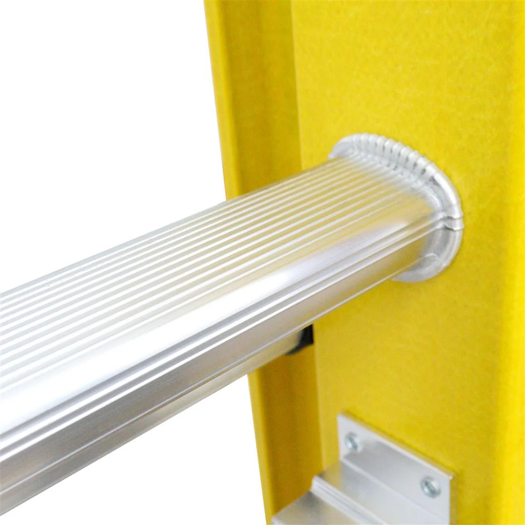 DuraDrive 32' Fiberglass Extension Ladder, 300 Lbs. Grade 1A - Image 4