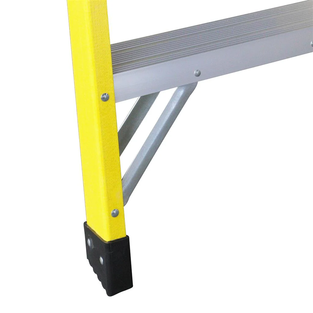 DuraDrive 12' Fiberglass Step Ladder, 300 Lbs. Grade 1A - Image 5