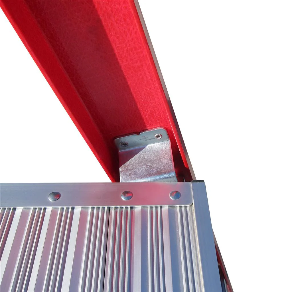 DuraDrive 6' Fiberglass Platform Ladder, 300 Lbs. Grade 1A - Image 8