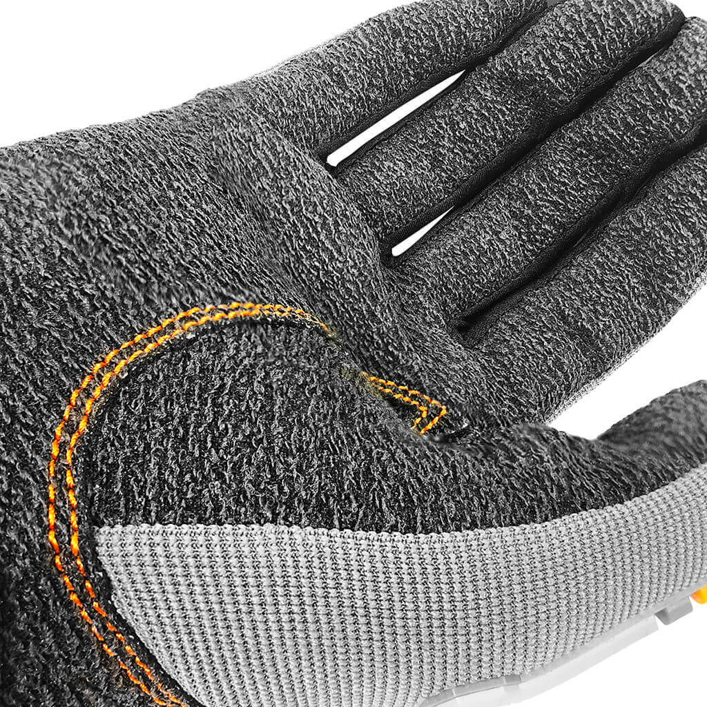 DuraDrive Grey SABLE Impact-Resistant Abrasion Resistant Technical Work Gloves - Image 5