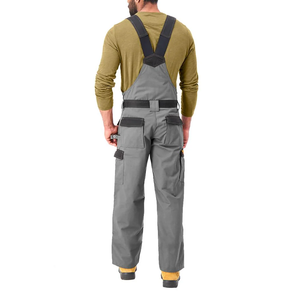 DuraDrive Grey Tradesman Two Tone Insulated Overall - Image 3