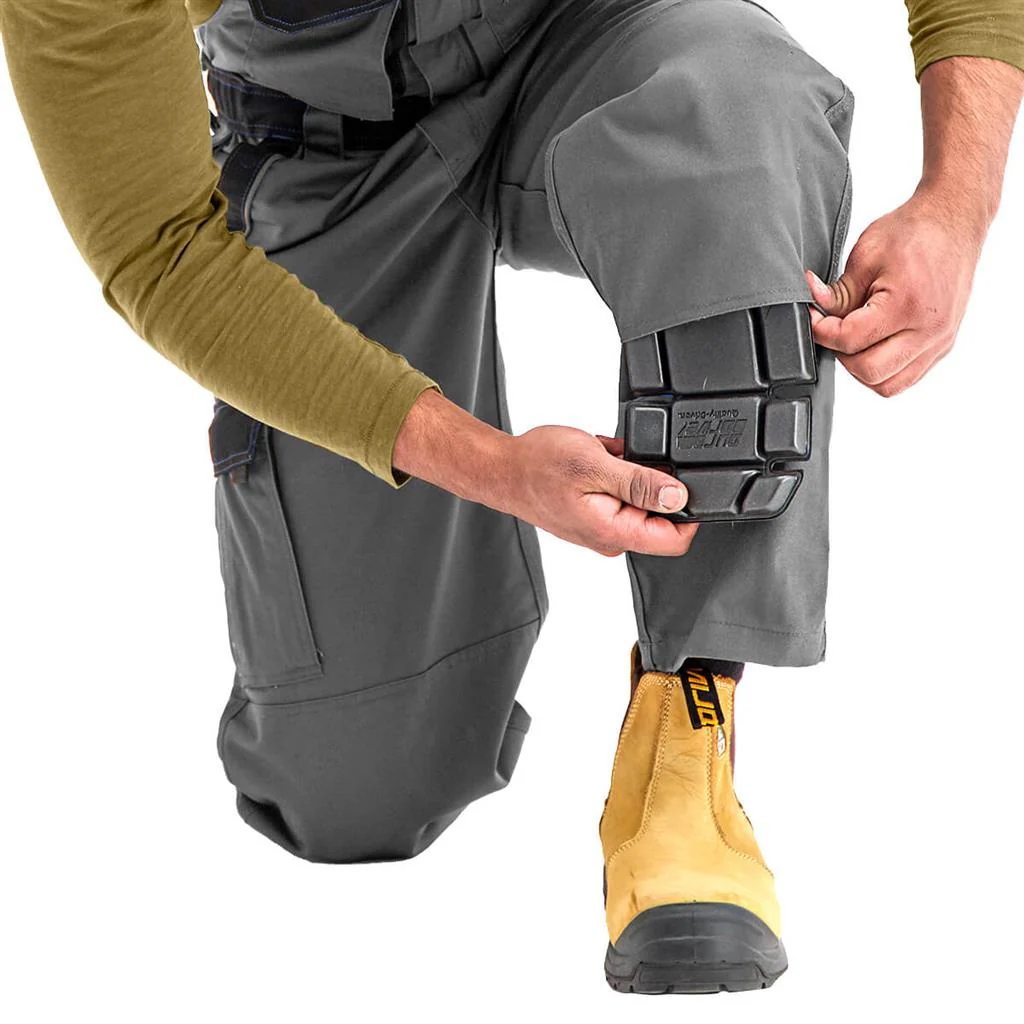 DuraDrive Grey Tradesman Two Tone Insulated Overall - Image 6
