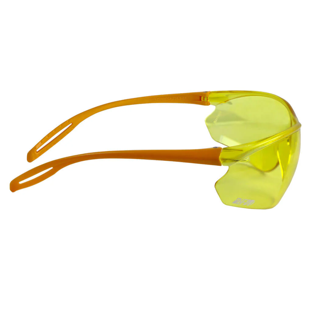 DuraDrive High Impact Safety Glasses Amber Lens - Image 2