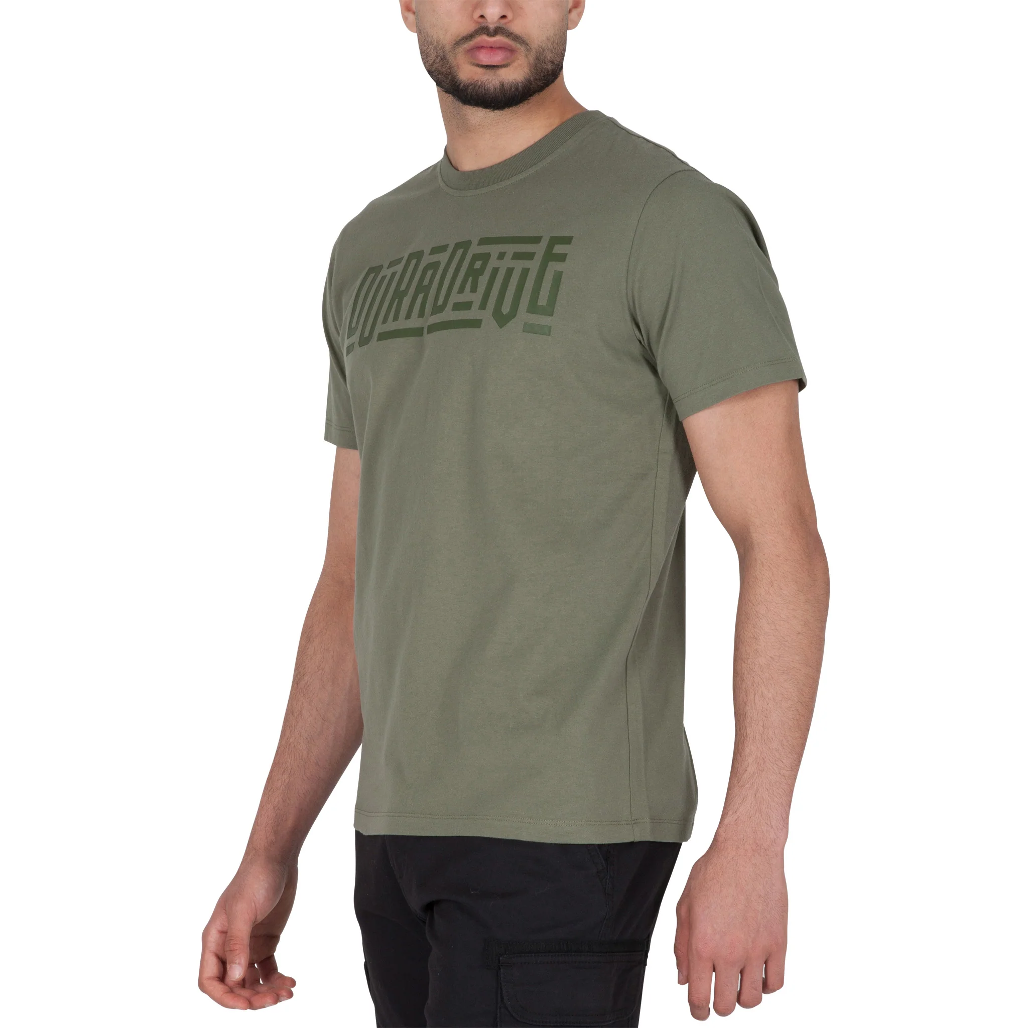 DuraDrive Maze 3D Print Crew Neck T-Shirt - Image 5