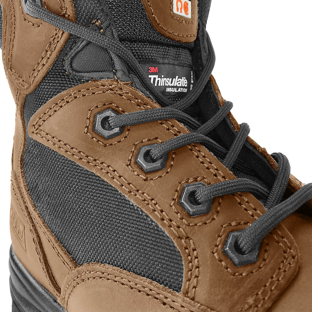 DuraDrive Men's CSA EASY RIDER 8 in. Composite Toe Metal Free Zipper Opening Insulated Work Boots - Image 6