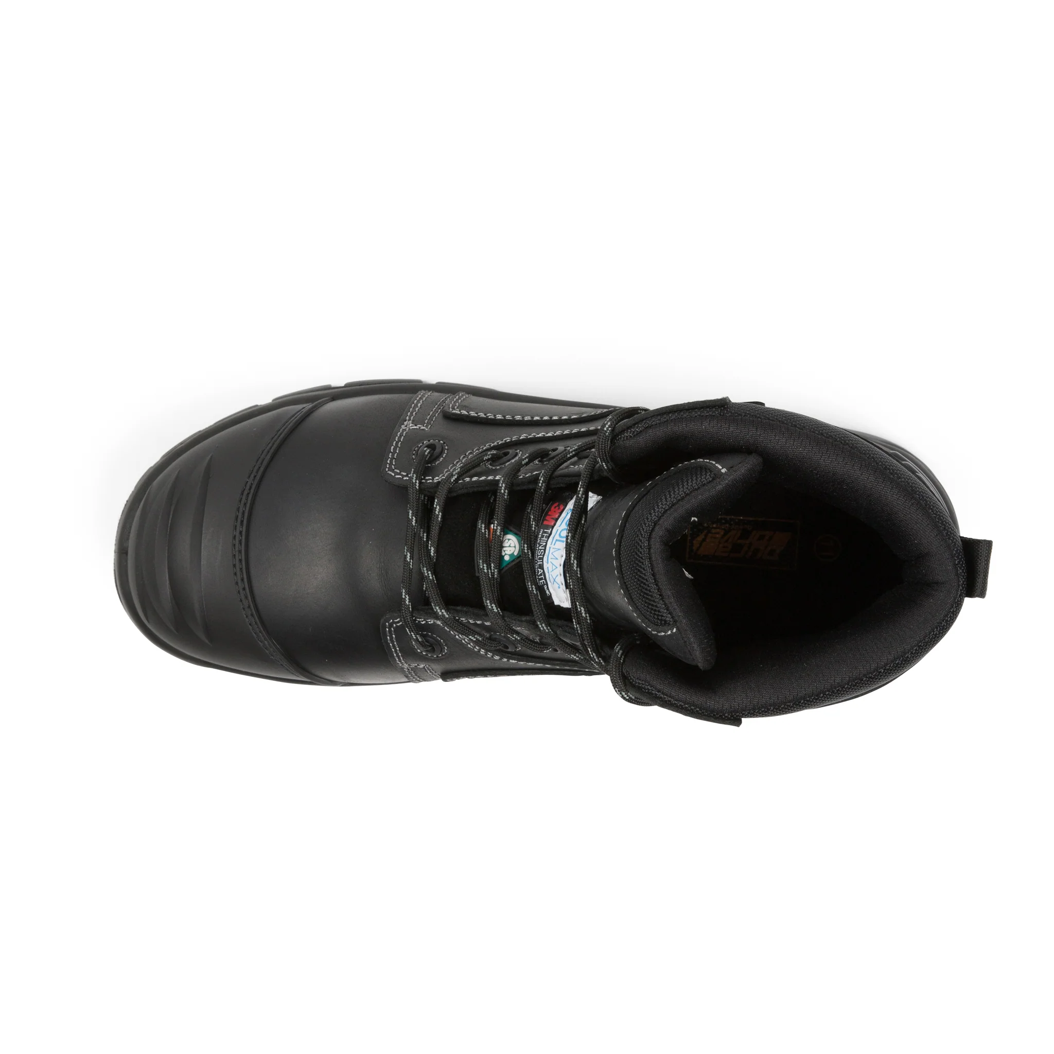 DuraDrive Men's FORGE 6in Black Leather Insulated Safety Boots - Image 6
