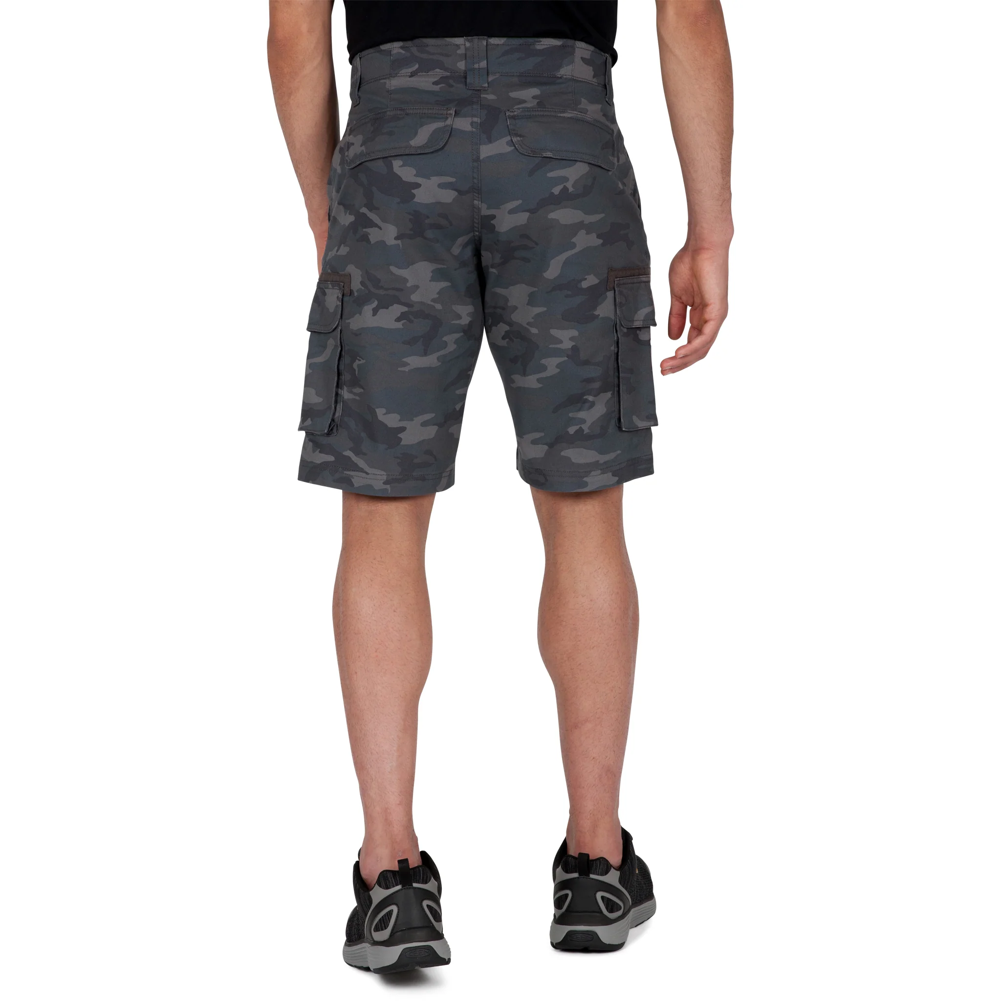 DuraDrive Invicta Cargo Work Shorts - Grey Camo - Image 3