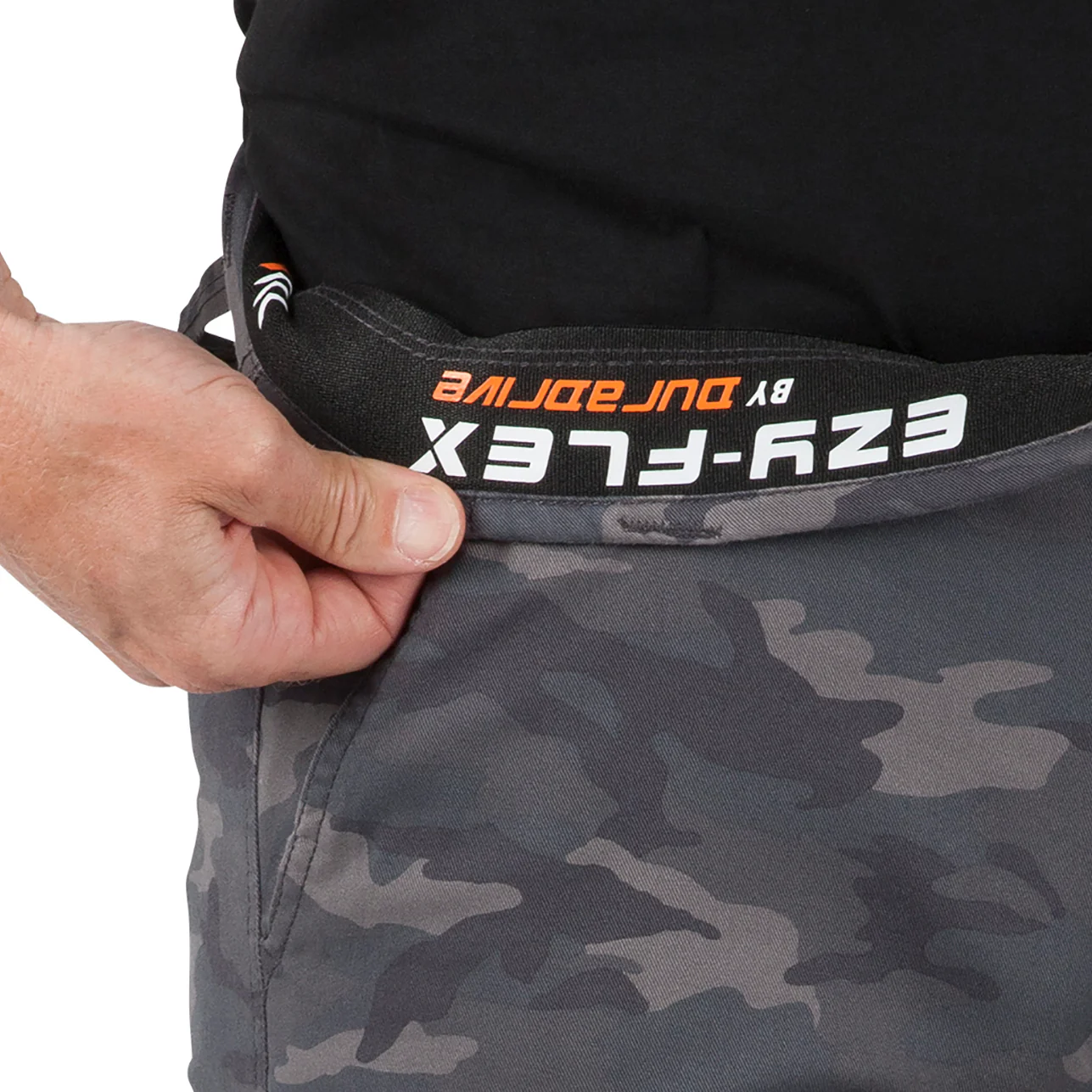DuraDrive Invicta Cargo Work Shorts - Grey Camo - Image 4