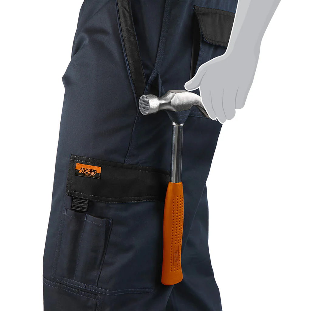 DuraDrive Navy Two Tone Tradesman Work Pant - Image 6