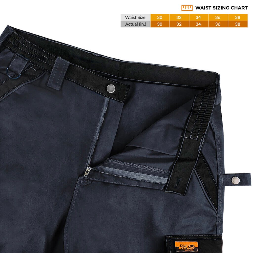 DuraDrive Navy Two Tone Tradesman Work Pant - Image 7