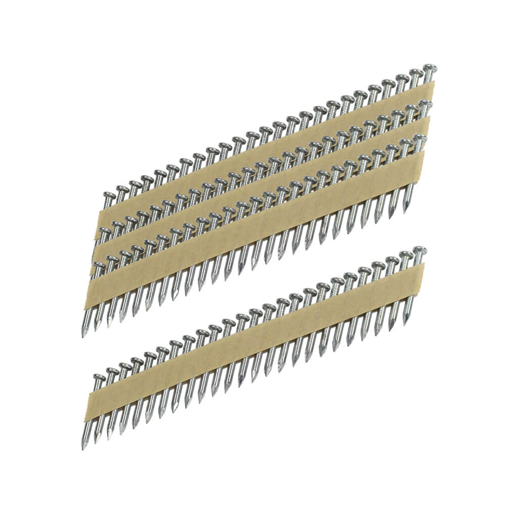 DuraDrive 2-1/2 in. 8 Gauge Electro-Galvanized Joist Hanger Paper Strip Nails (2000-Box)
