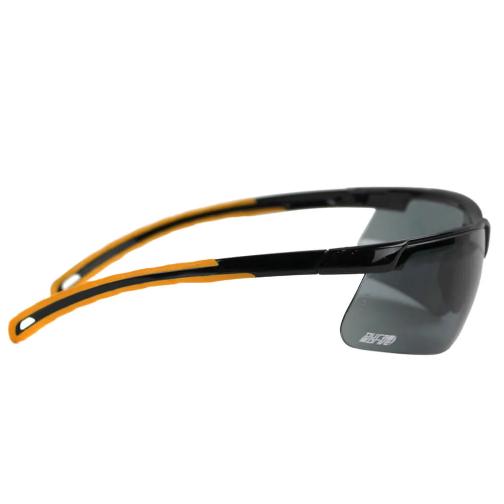 DuraDrive Anti-Fog Semi-Frame Safety Glasses Smoke - Image 3