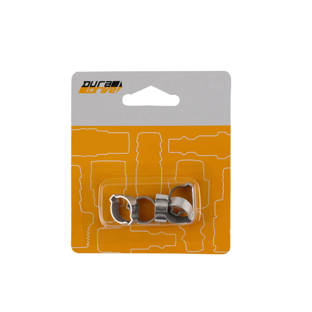 DuraDrive S-002 1/4 in. Two-Ear Air Hose Clamps (5-Pack)