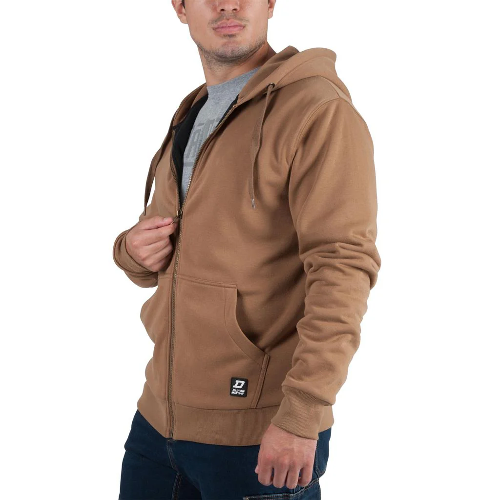 DuraDrive Vagabond Waffle Lined Zipper Hoodie Jacket - Image 6