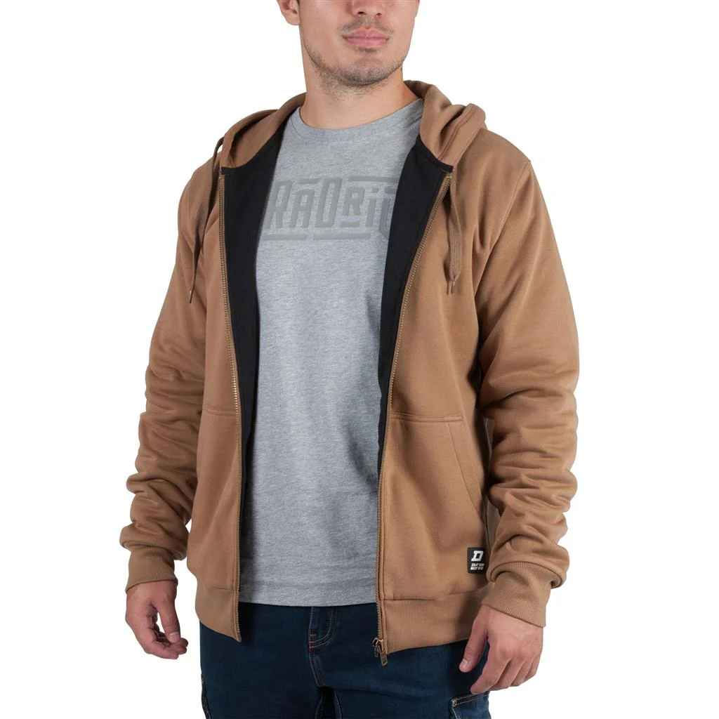 DuraDrive Vagabond Waffle Lined Zipper Hoodie Jacket - Image 8