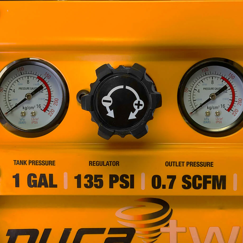 DuraTwist 1.0 Gal. 0.5 HP Ultra Quiet Air Compressor - Image 3