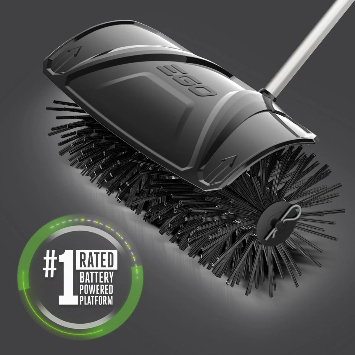 EGO BBA2100 56V POWER+ Multi-Head Bristle Brush Attachment - Image 4