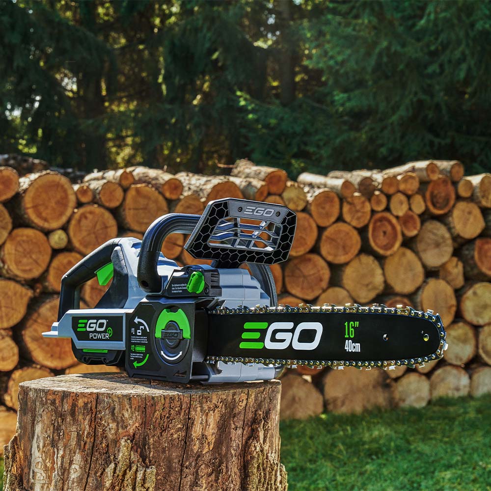EGO CS1613 56V POWER+ 16 in. Chainsaw Kit (40CC equivlant, w/2.5Ah Battery) - Image 12