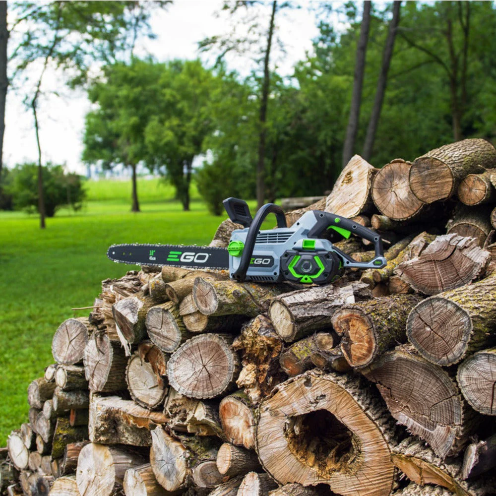 EGO Power+ CS1804 18 in 56 V Lithium-Ion Rear Handle Brushless Cordless Chainsaw Kit - Image 11