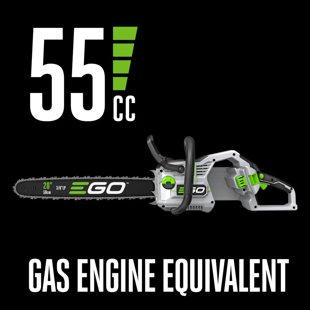 EGO CS2005 20 in. Chainsaw 6.0 Ah - Image 9
