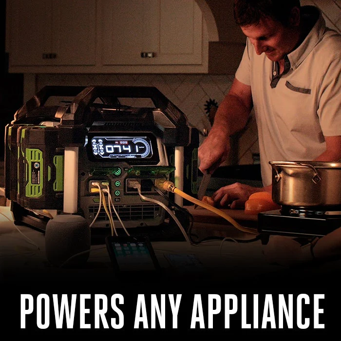 EGO PST3042 3000W Nexus Portable Power Station Kit (2 x 7.5Ah) - Image 7