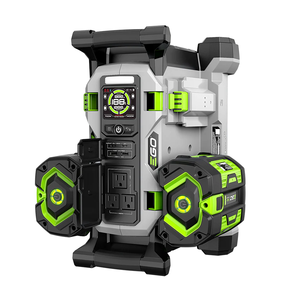EGO PST1405-2 56V POWER+ Nexus 1400W Portable Power Station (w/2x6.0ah batteries)