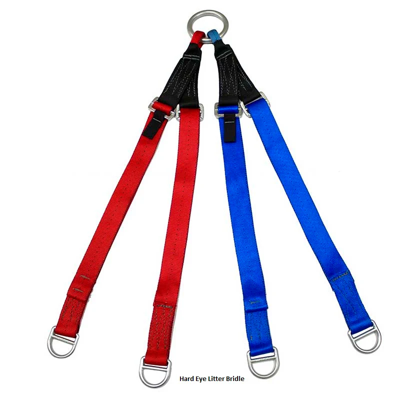 Traverse Adjustable Hard Eye Litter Bridle for Rescue Basket