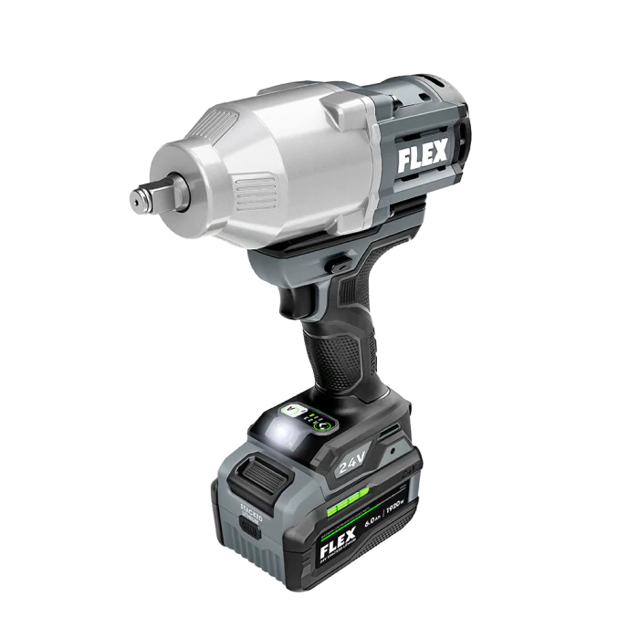 Flex FX1471-1H 1/2 in 1150 ft/lb Nut-Busting 800 ft/lb Fastening 0-2450 ipm Variable Speed Brushless High-Torque Cordless Impact Wrench Kit - Image 2