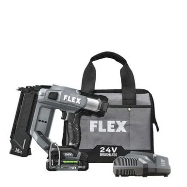 Flex FX4331-1A 24V Brad Nailer Kit (1 x 2.5 Ah)