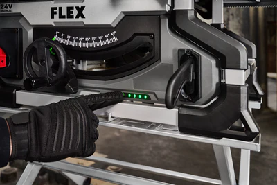 FLEX  FX7211-1H 24V 8-1/4 in. Table Saw Kit (1 x 6.0 Ah) - Image 11