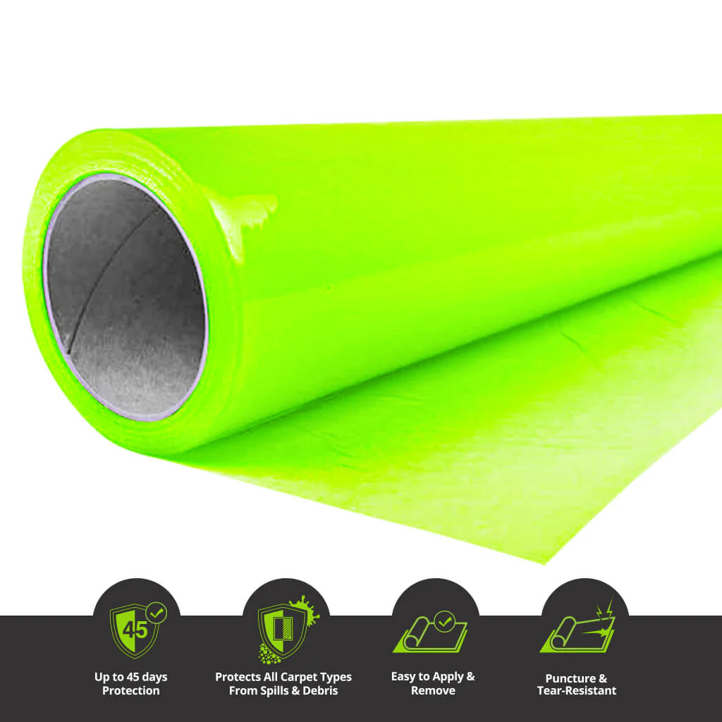 Gekko 36" x 500' Protective Carpet Film - Image 3