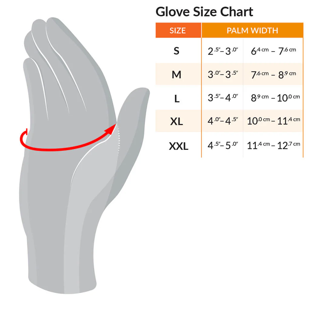 Gekko 5 mil Textured Grip Rolled Cuff Disposable Nitrile Glove (100-Pack) - Image 5