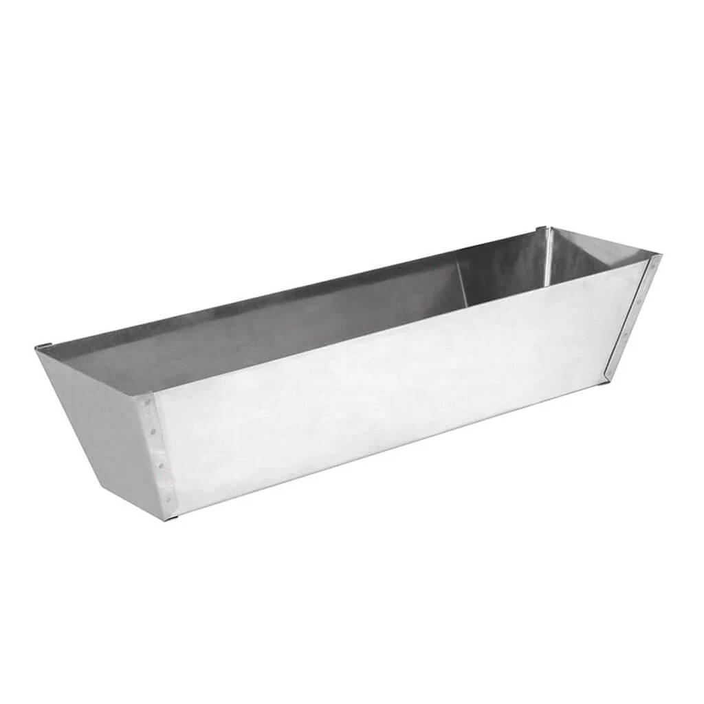 Goldblatt 12 in. Stainless Steel Spot Welded Mud Pan