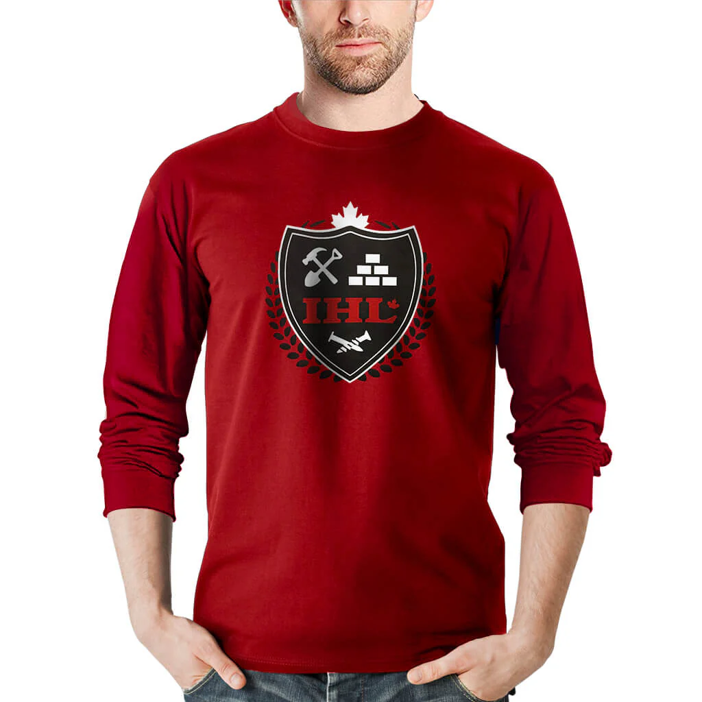 IHL Men's ELITE Long Sleeve T-Shirt - Image 3