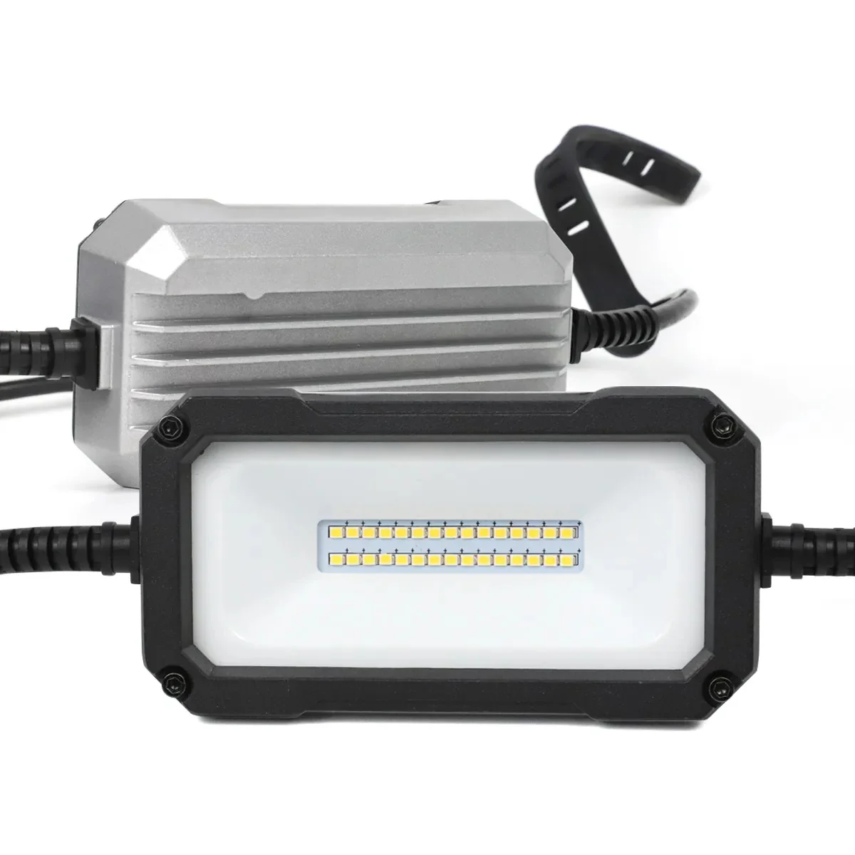 Industrial LED String Lights 5-Head 100W 16/3 AWG 50ft IP54 - Image 3