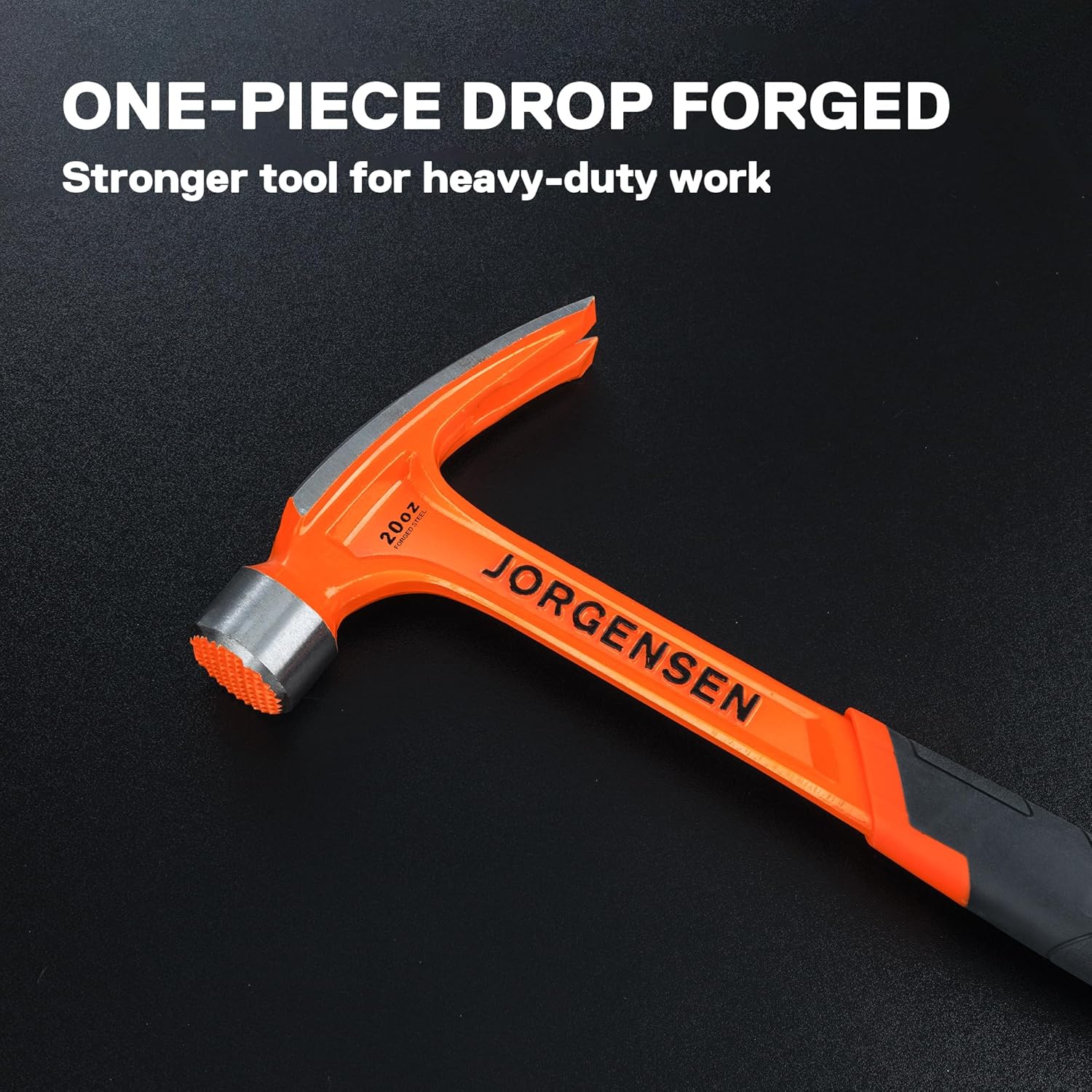 Jorgensen 60102 20 oz Carbon Steel Framing Hammer - Image 11