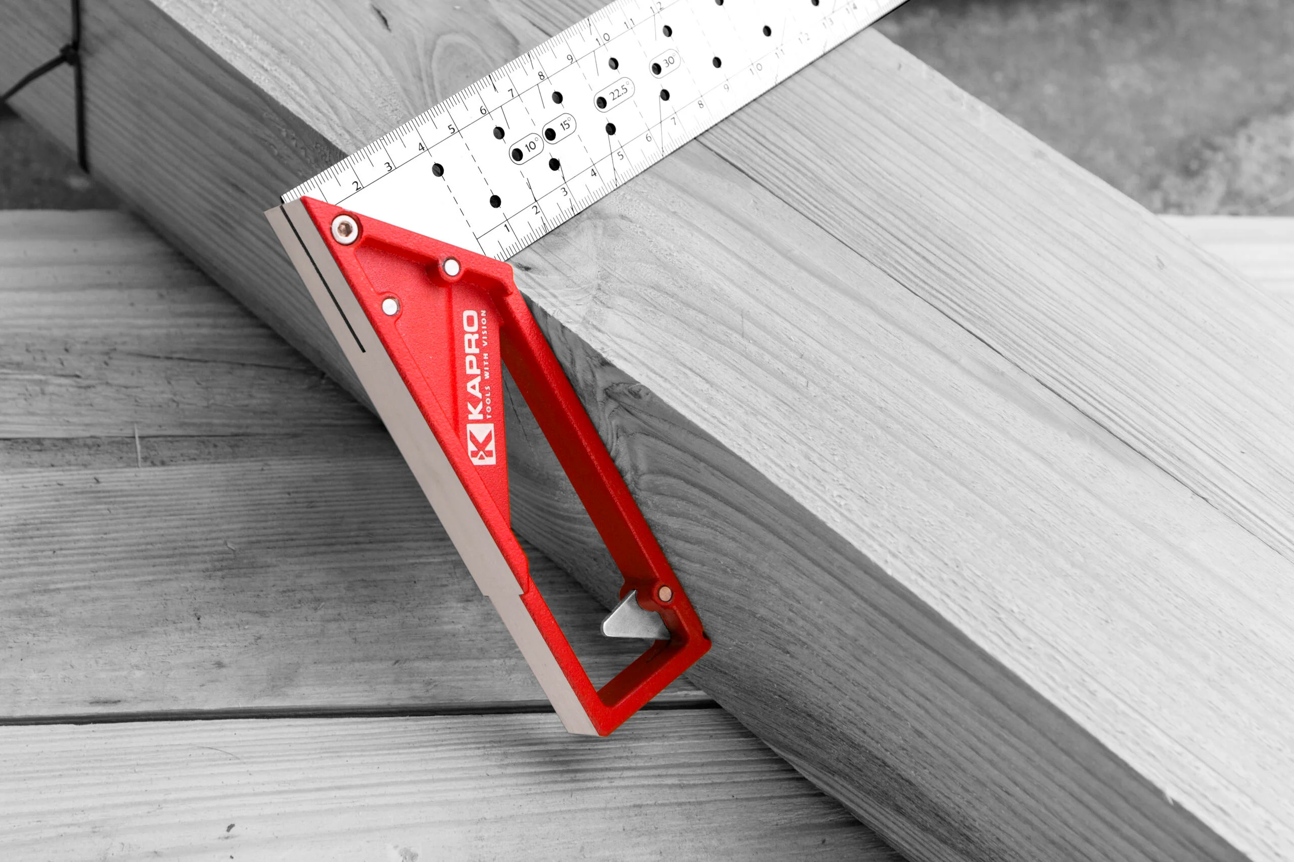Kapro Ledge-It 8 in. Stainless Try Square - Image 8