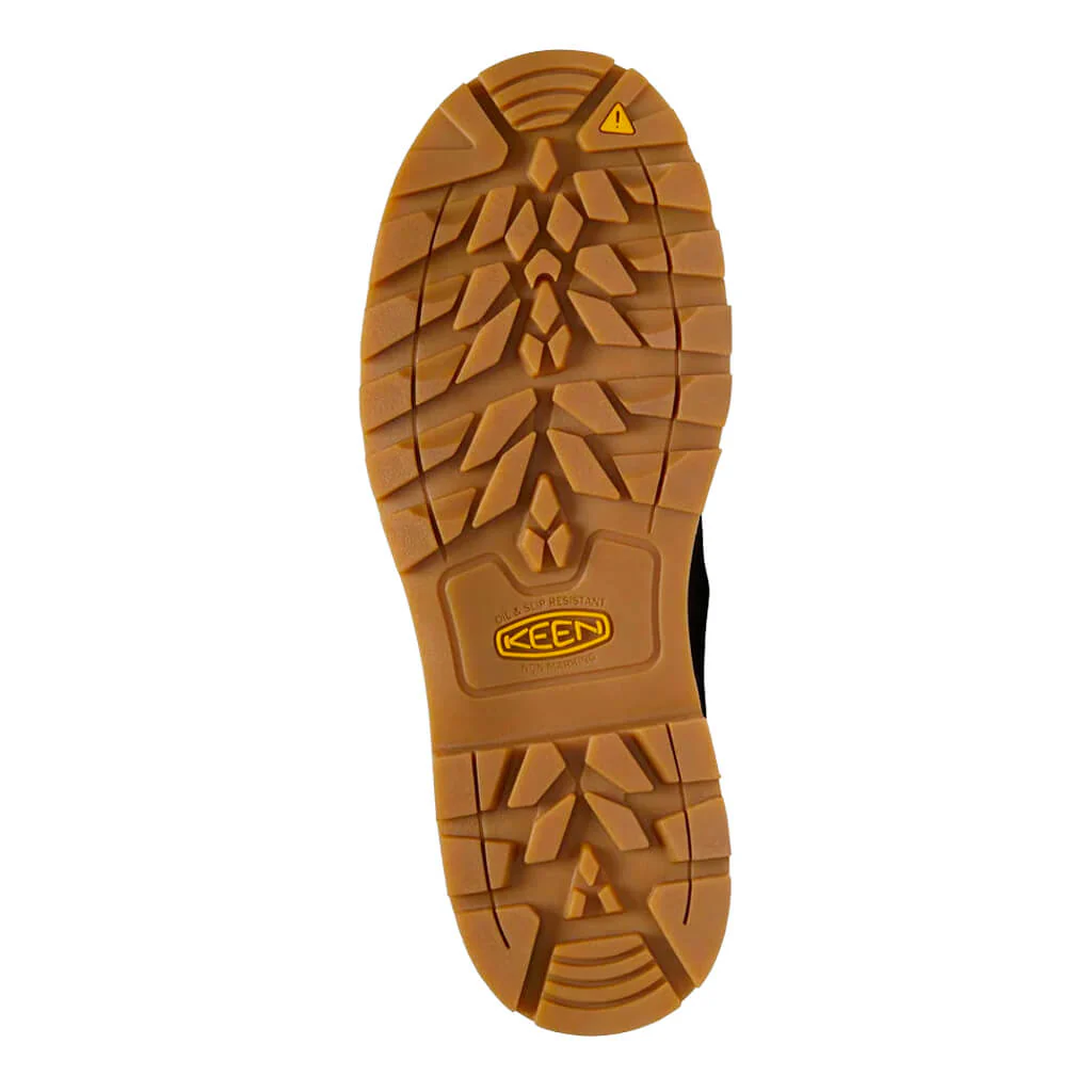 KEEN 1021337 Men's CSA 6 in. Cascade Brown Seattle Romeo Leather Aluminum Toe Slip-On Work Shoes - Image 6