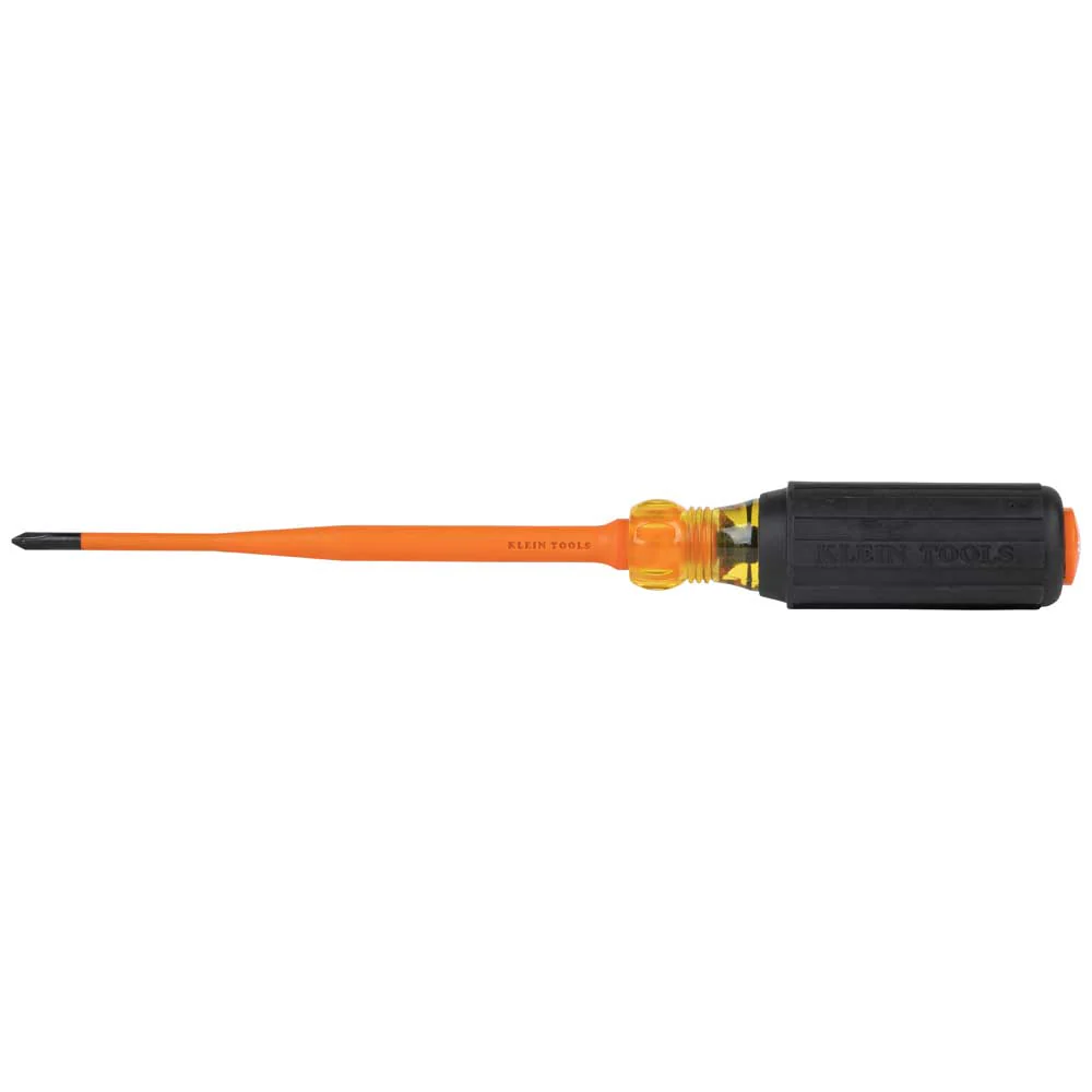 Klein 6956INS #1 Ph Slim-Tip 1000V Ins Scrwdr 6 in. Round Shank - Image 9