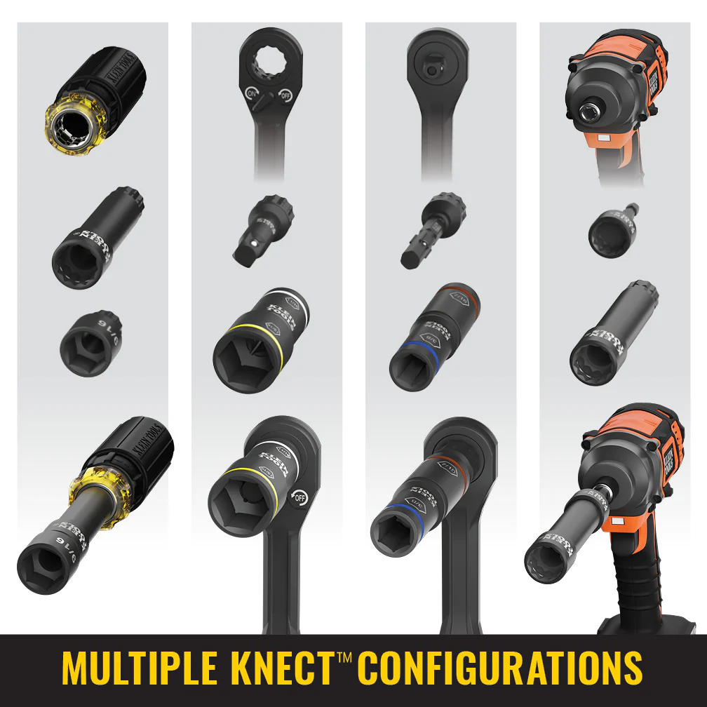 Klein 32500HD 11-In-1 Ratcheting Screwdriver & Nut Driver - Image 8