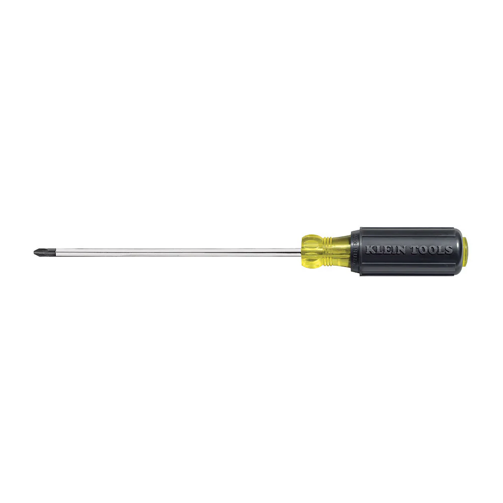 Klein 603-6 #3 Phillips Screwdriver 6 in. Round Shank