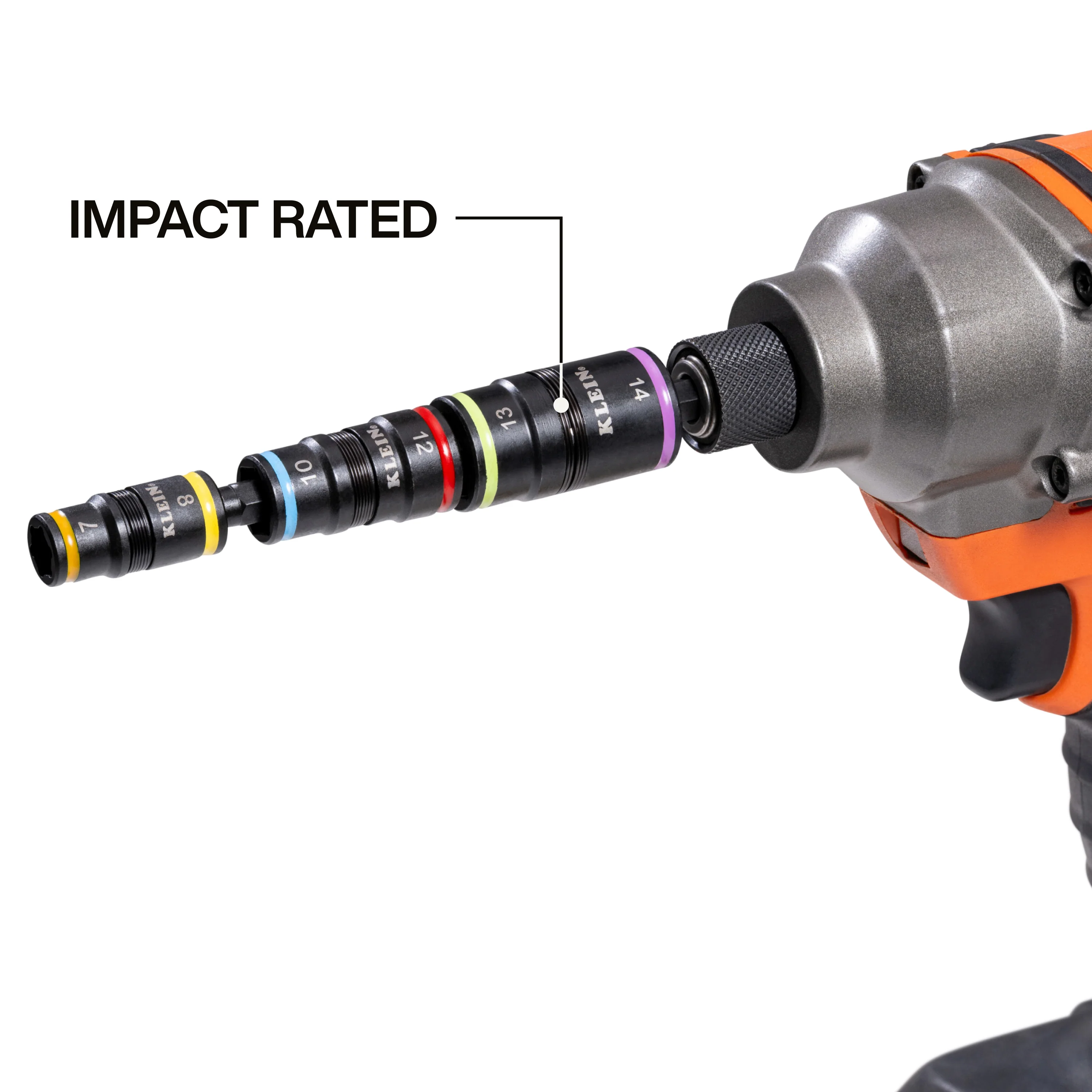 Klein 32933M 6-In-1 Impact Rated Flip Socket Set Metric - Image 5