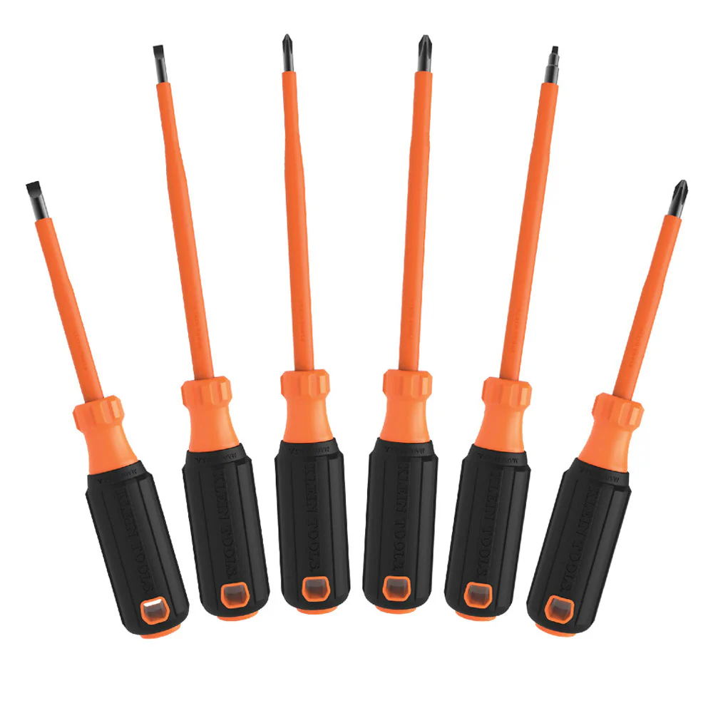Klein 85076INS 6-Piece 1000V Insulated Screwdriver Set