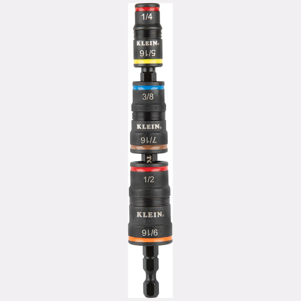 Klein 32910RCHT 7-In-1 Impact Flip Socket Set w/Ratcheting Handle - Image 4